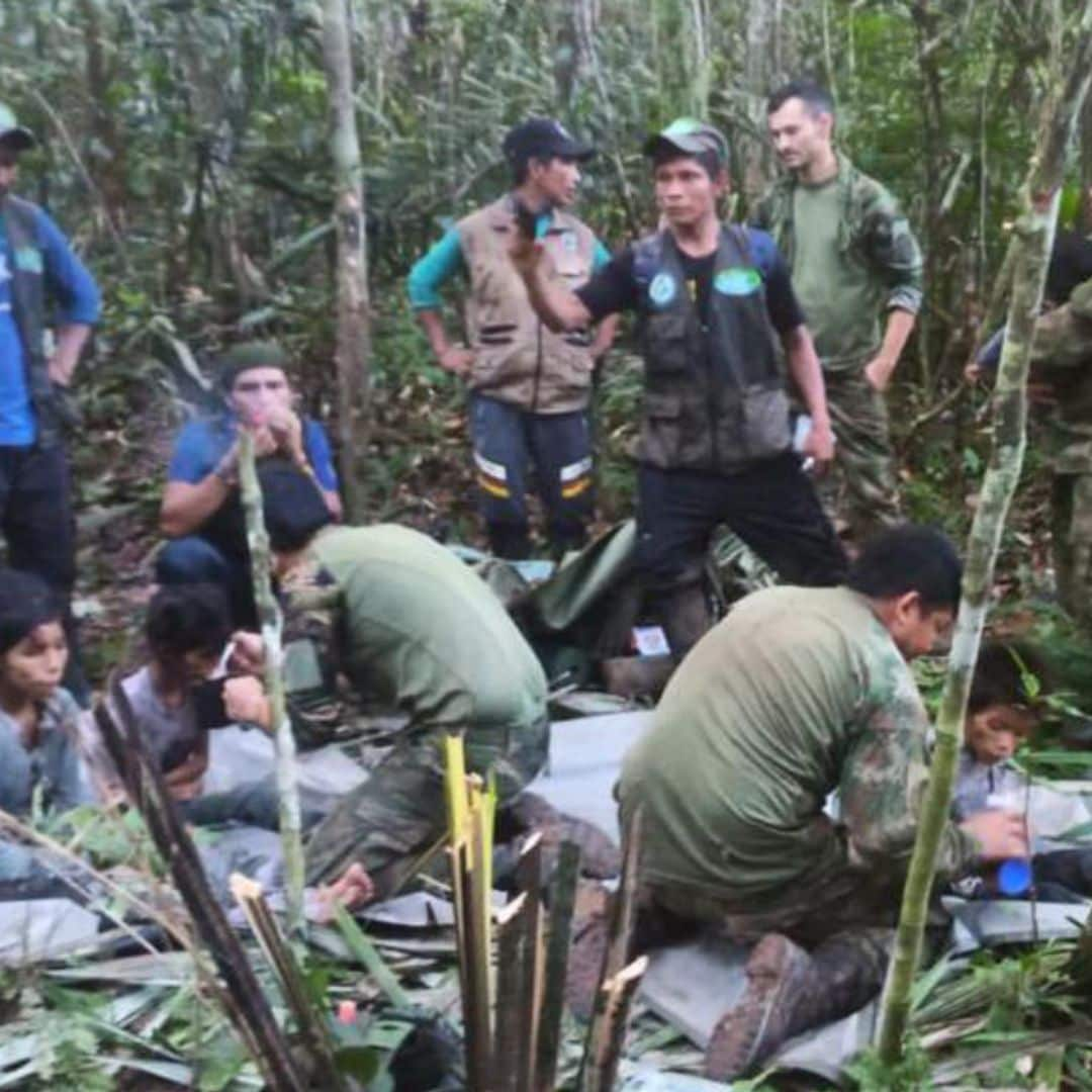 El increíble coraje de Lesly, de 13 años, que mantuvo a salvo a sus hermanos perdidos en la selva de Colombia