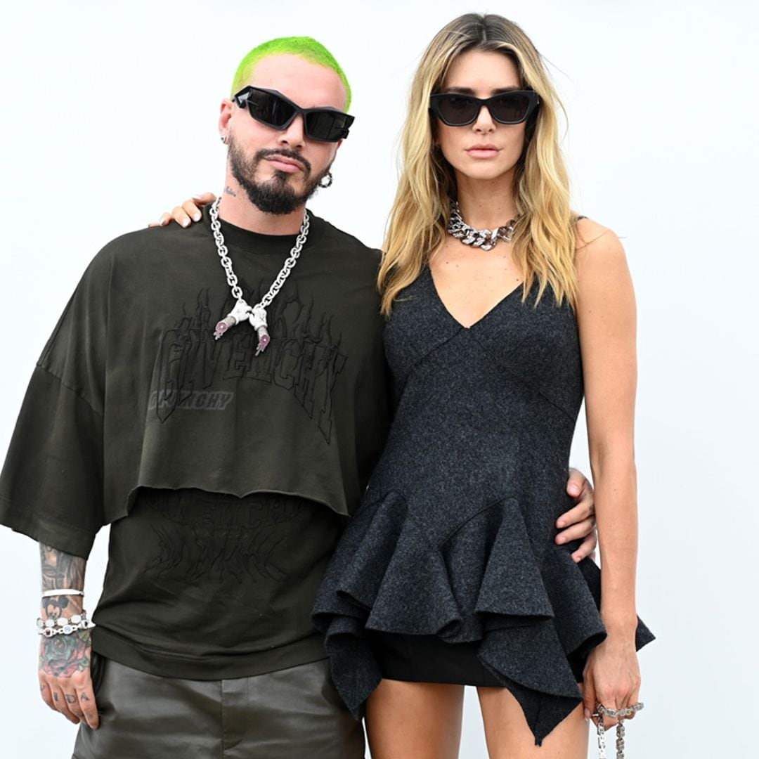 J Balvin, del brazo con su chica y con un nuevo look tras su enfrentamiento con Christian Nodal