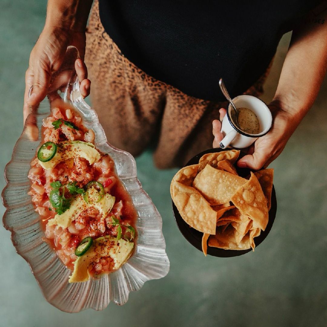 Especialidades del restaurante Mano de Santo de Sevilla