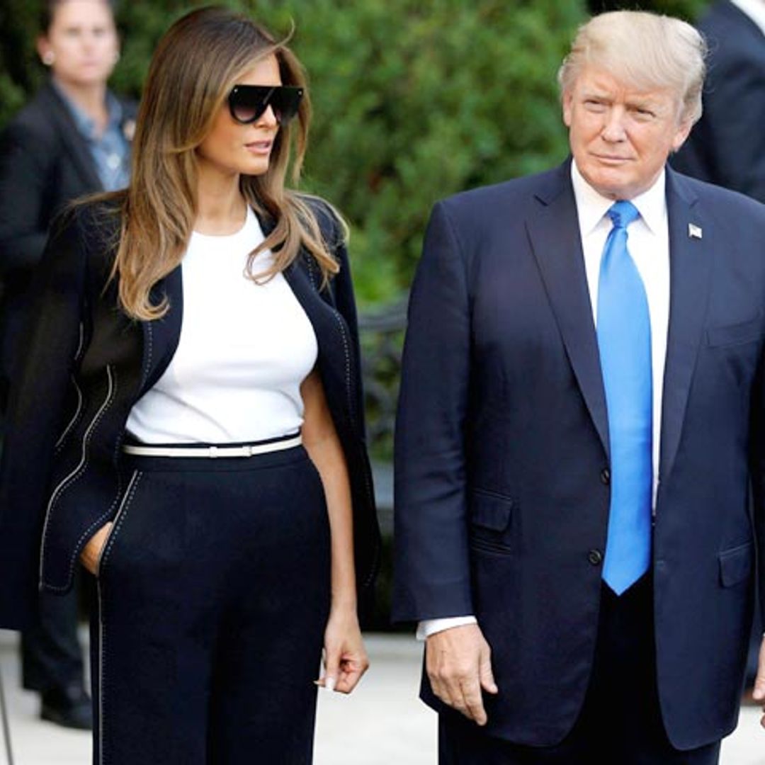 La razón por la que Melania Trump nunca lleva pantalón pitillo en actos oficiales