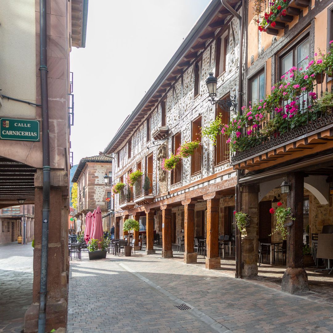 Edificios históricos de Ezcaray, La Rioja 