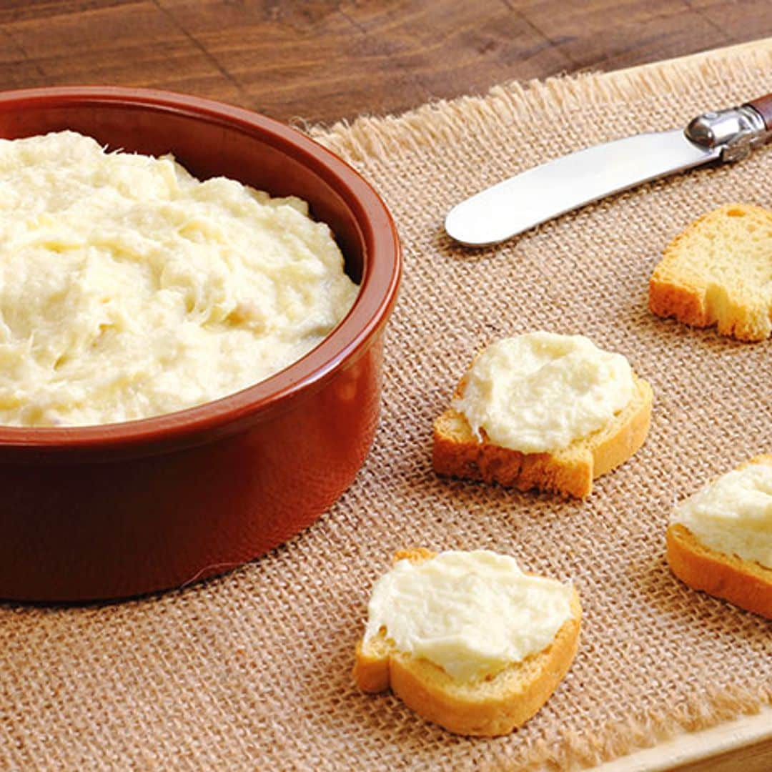 Tostas de brandada de bacalao