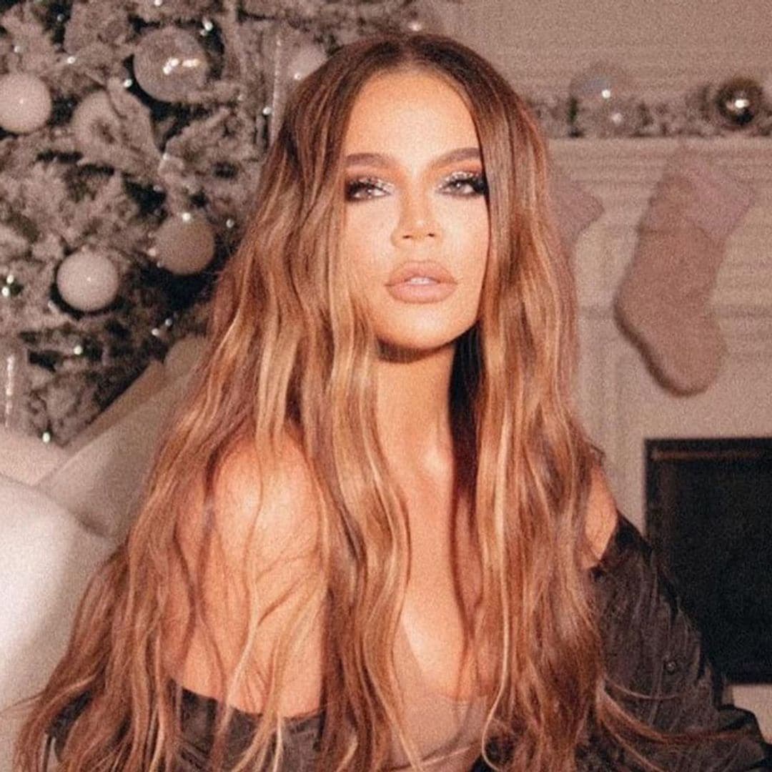 ¡Que tiemble Georgina! Khloé Kardashian también sabe cómo hacer el posado navideño más sexy