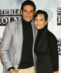 Óscar Higares y Sandra Álvarez