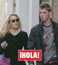 Edurne y David de Gea