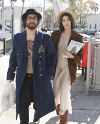 Sean Lennon y Charlotte Kemp Muhl