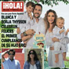 Esta semana en ¡HOLA!: Blanca y Borja Thyssen celebran felices el primer cumpleaños de su hijo Eric con una gran fiesta ibicenca