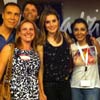 La princesa Letizia, espectadora de lujo en una noche de música y lluvia de artistas en Madrid