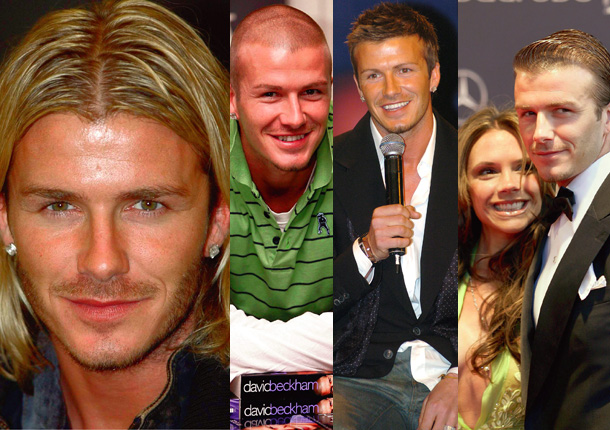 david beckham peinado 2009