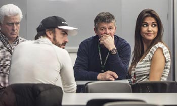 Nueva York, Londres y ahora Jerez... El amor viajero de Lara Álvarez y Fernando Alonso