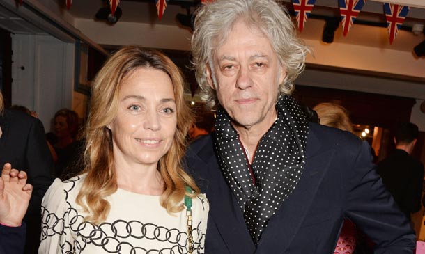 Bob, padre de Peaches Geldof, se casará en la misma iglesia en la que dijo adiós a su hija hace un año