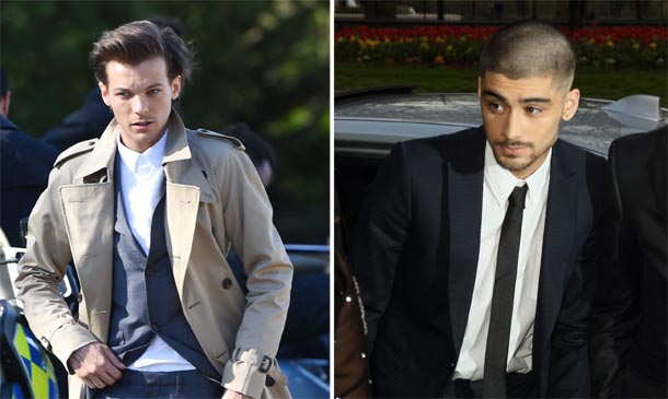 Zayn Malik y  Louis Tomlinson, el agrio enfrentamiento de dos excompañeros de One Direction