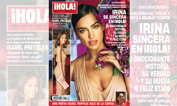 Exclusiva mundial, Irina Shayk se sincera en ¡HOLA! y habla de su emocionante historia, su verdad y su nueva y feliz etapa