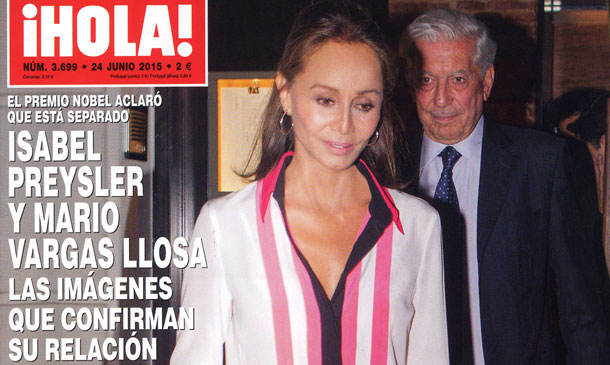 ¡HOLA! adelanta su salida: Isabel Preysler y Mario Vargas Llosa, las imágenes que confirman su relación