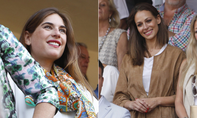 Lourdes Montes y Eva González, la felicidad de dos 'cuñadas' en Ronda