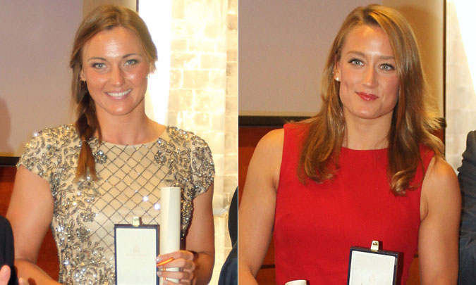 Mireia Belmonte y Melani Costa, un premio más para las sirenas españolas