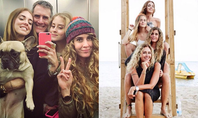 Si te gusta Chiara Ferragni, ¡espera a conocer a toda su familia!