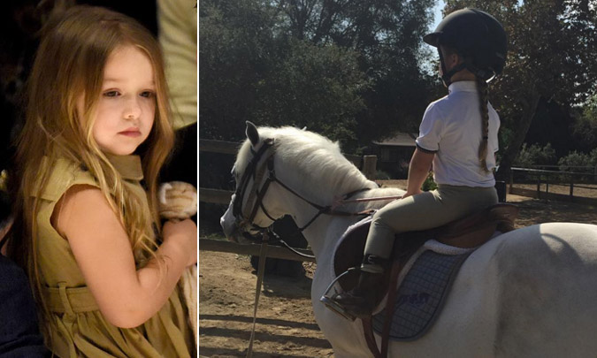 Amazonas y herederas… ¡Cuidado, Harper Beckham viene a galope! 