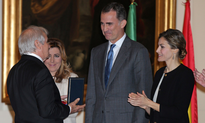 El encuentro de Francisco Rivera y Lourdes Montes con los Reyes