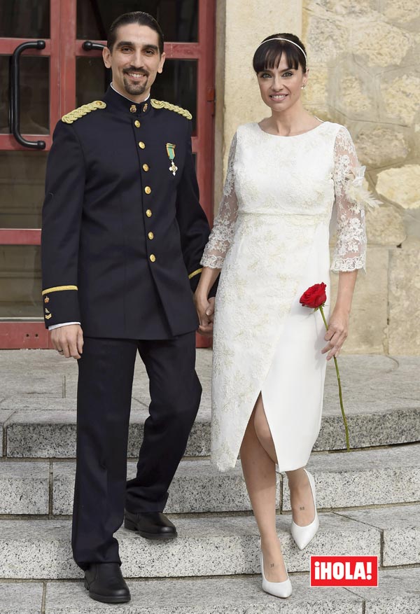 Beatriz Rico se ha casado con el policía nacional Rubén ...