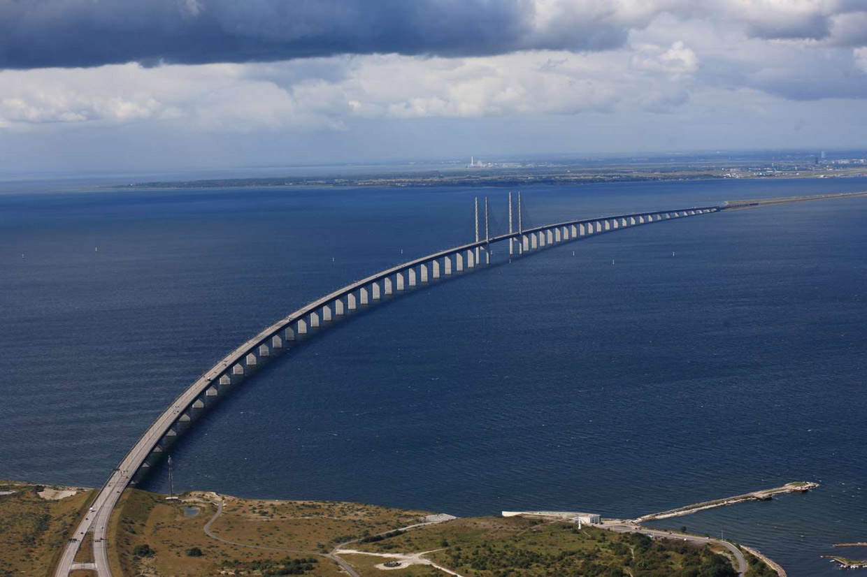 Эресуннский мост (г. Копенгаген — г. Мальме)