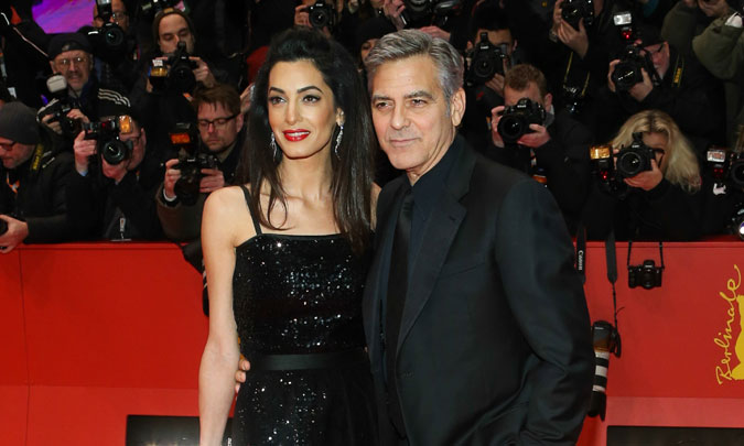 ¡Ave, Clooney! George y Amal, puro 'glamour' en la Berlinale