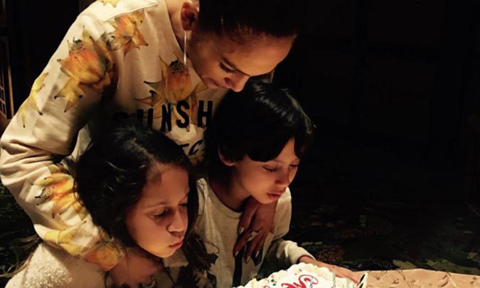 Jennifer López felicita a sus mellizos de esta tierna manera por su octavo cumpleaños