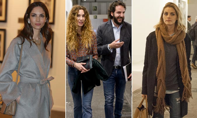 Amaia Salamanca, Eugenia Silva... se mezclan con artistas y galeristas en ARCO