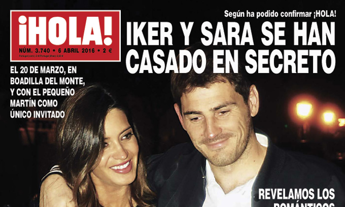 Iker Casillas Y Sara Carbonero Se Han Casado En Secreto