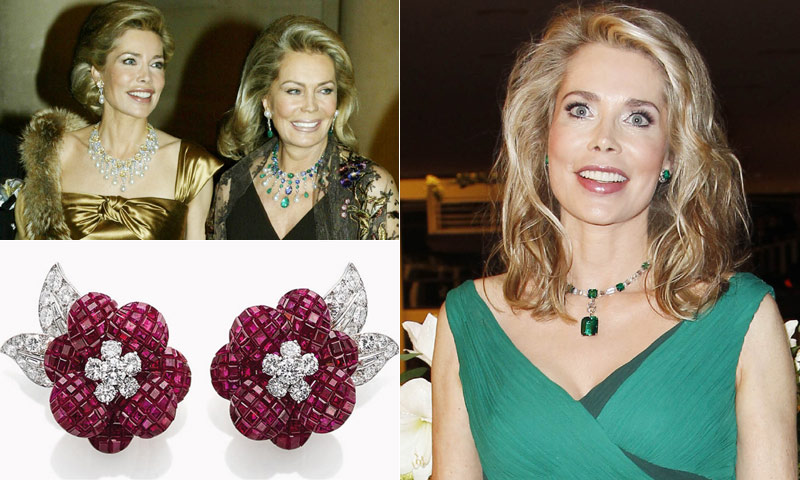 La ex mujer del Aga Khan vende sus joyas, una colección estimada en 20 millones de euros