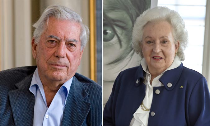 Pilar de Borbón y Mario Vargas Llosa aclaran, vía comunicado, por qué aparece su nombre en los 'Papeles de Panamá'
