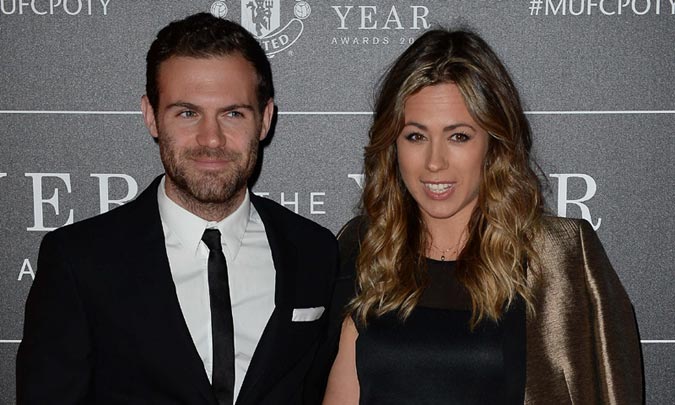 La novia de Juan Mata, de fiesta con Edurne y otras WAG's del Manchester United