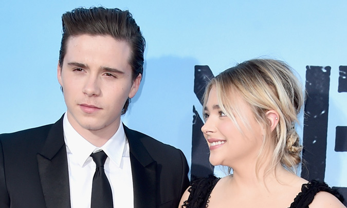 ¡Confirmado! Brooklyn Beckham y Chloe Moretz posan por primera vez como pareja