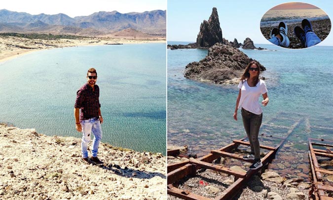 David Bisbal vive unos ‘días mágicos’ con su novia en Almería 