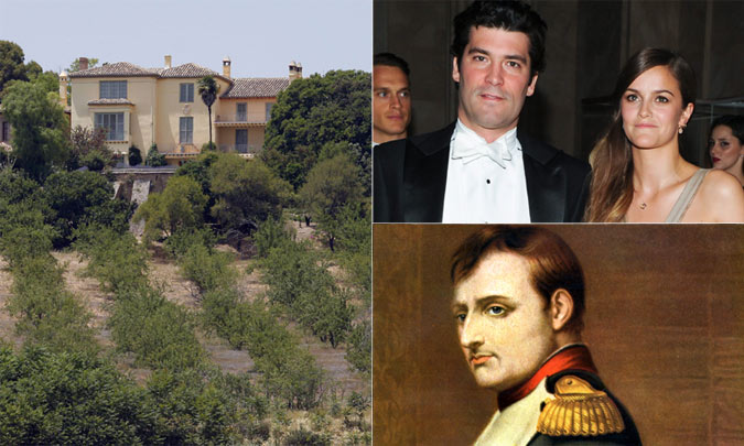 El escenario de boda de Alejandro Santo Domingo y Charlotte Wellesley… ¿Qué tiene que ver Napoleón Bonaparte en esto?