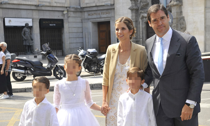 La emotiva comunión de la hija de Luis Alfonso de Borbón y Margarita Vargas