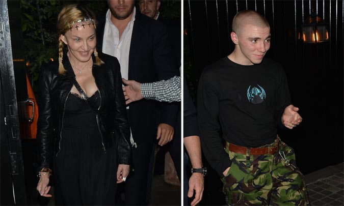 Madonna y su hijo Rocco afianzan su reconciliación