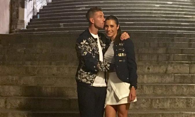 Pilar Rubio y Sergio Ramos 'copian' a Edurne y De Gea 