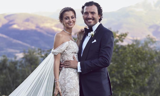 El romántico 'sí, quiero' de Gabriela Palatchi, la novia que creció entre vestidos blancos