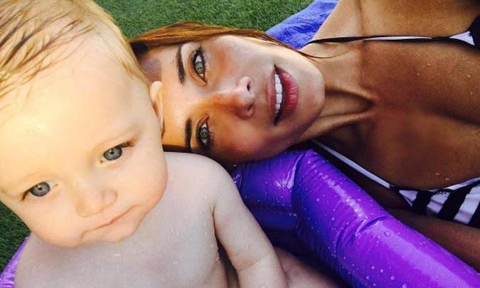 ¡Para comérselo! Pilar Rubio presume del benjamín de la familia