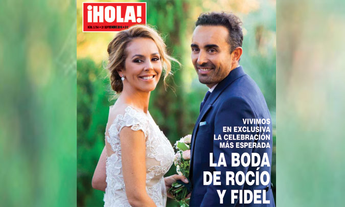 ¡HOLA! adelanta su edición por la boda de Rocío Carrasco y Fidel Albiac