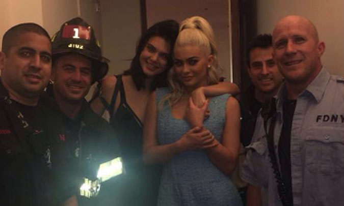 El susto de Kendall y Kylie Jenner que precisó la ayuda de los bomberos