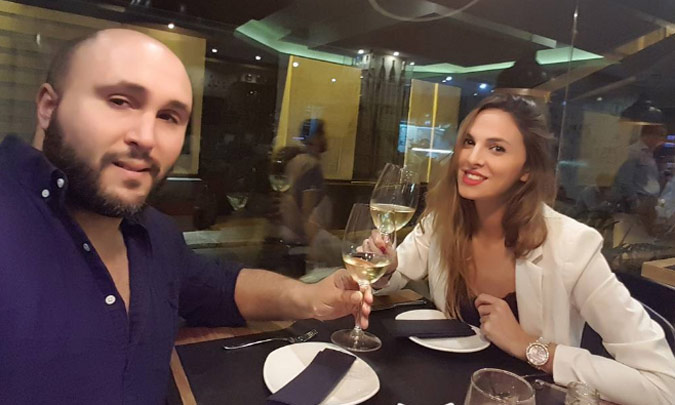Kiko Rivera e Irene Rosales disfrutan de una cena romántica para despedir su soltería