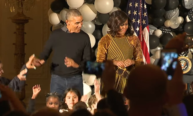 No te pierdas el baile de Barack y Michelle Obama al ritmo de 'Thriller' de Michael Jackson 