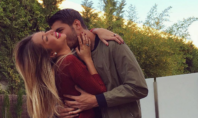 ¡Boda a la vista! La ‘mágica’ pedida de mano de Álvaro Morata a Alice Campello