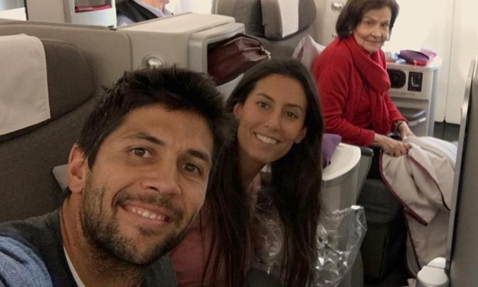 Ana Boyer y Fernando Verdasco, rumbo a Miami donde pasarán la Navidad