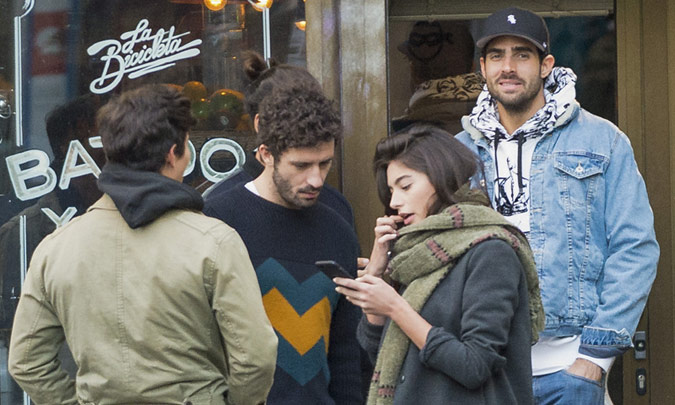 Rocío Crusset y Juan Betancourt, juntos por las calles de Madrid