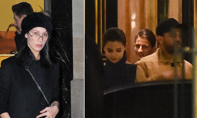 The Weeknd, escapada a París con su novia Selena Gomez... y ¡su ex Bella Hadid también estaba allí!