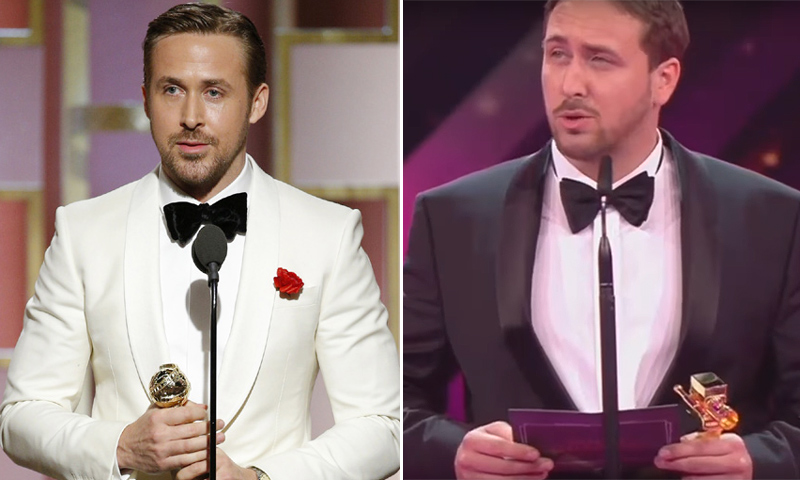 Ryan Gosling gemelo Ludwig Lehner