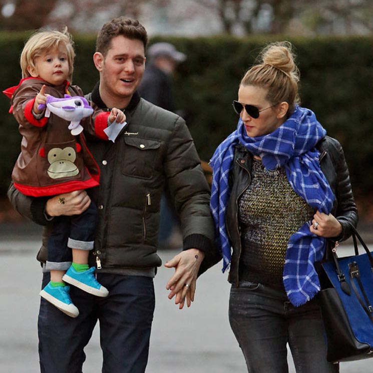 Luisana Lopilato y Michael Bublé regresan a Argentina en familia, tras el tratamiento de su pequeño Noah